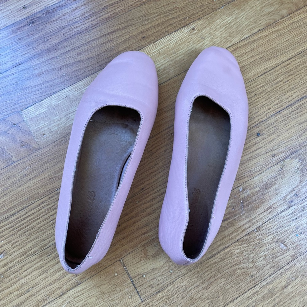 Maxwell pink flats